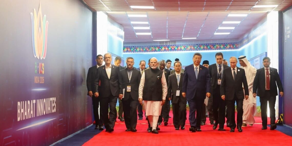 China, Russia, India seek economic cooperation at BRICS