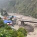Kaligandaki washes away a bridge