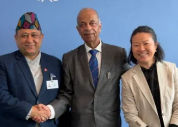 Foreign Minister Khanal discusses with UN Deputy Secretary-General Khare about peacekeeping