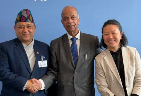Foreign Minister Khanal discusses with UN Deputy Secretary-General Khare about peacekeeping