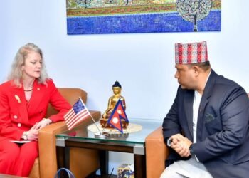 Foreign Minister Khanal meets US Under Secretary Hooker