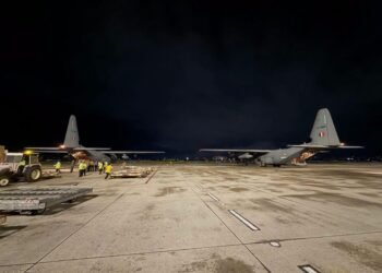 6th and 7th consignment of relief materials from India arrive