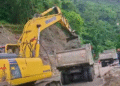 Transport services affected on Prithviraj Highway due to landslides