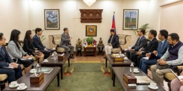 Minister Khanal, Foreign Minister of Korea, Cho, hold meeting
