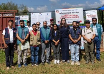 U.S. Delegation Visits Flood-Affected Areas of Nuwakot to Assess American Assistance