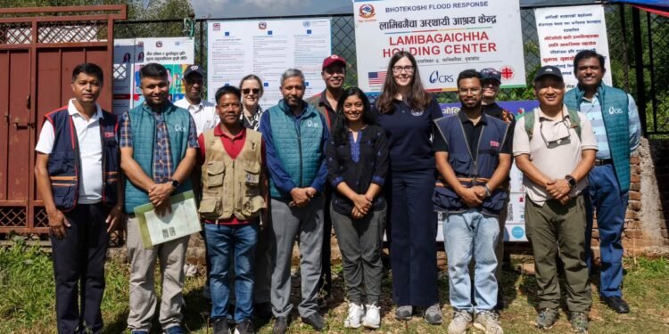 U.S. Delegation Visits Flood-Affected Areas of Nuwakot to Assess American Assistance