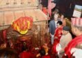 President Paudel visits nine major goddess shrines on Maha Ashtami