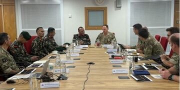 CoAS Sigdel holds meetings in UK