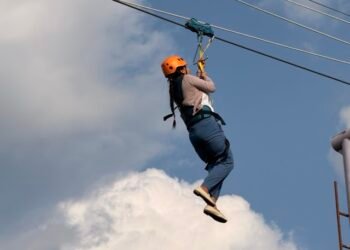 Successful completion of Zipline and Sky Cycling trials at Resunga