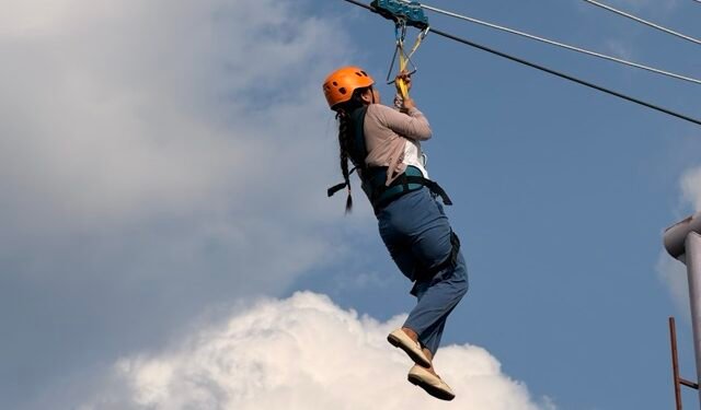 Successful completion of Zipline and Sky Cycling trials at Resunga