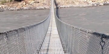 Flood-damaged 18 suspension bridges come into operation after maintenance