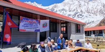 Cry for climate justice from the Annapurna base camp