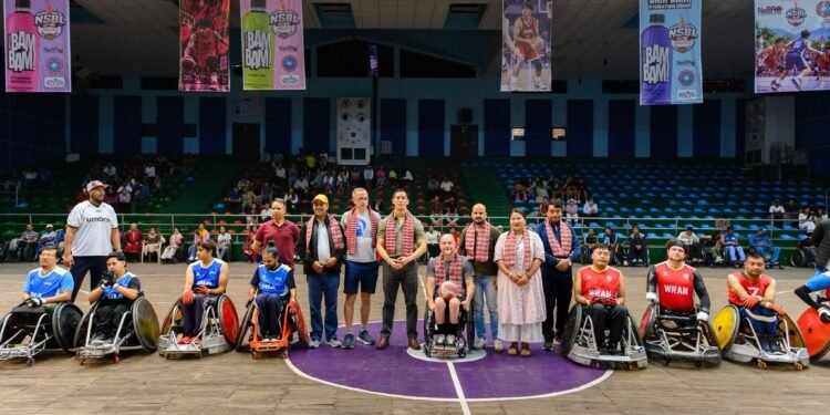 U.S. Expertise and Nepali Talent Unite at Wheelchair Rugby Exhibition in Kathmandu