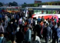 People continue departing Kathmandu Valley for Dashain festival
