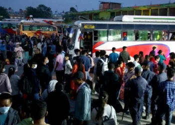 People continue departing Kathmandu Valley for Dashain festival