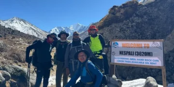 Locals join hands to repair Langtang trekking route